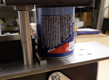 Model 550 Manual Seam Saw for Metal Cans, Product Number 500550